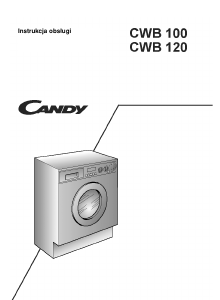 Instrukcja Candy CWB 100 Pralka