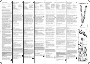Handleiding Rowenta CF7150 Digital Attitude Krultang