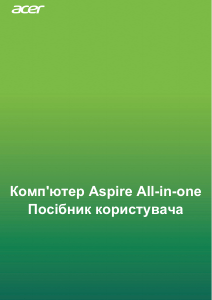 Посібник Acer Aspire Z24-891 Настільний комп'ютер