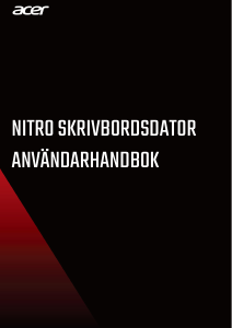 Bruksanvisning Acer Nitro GX50-600 Stationär dator