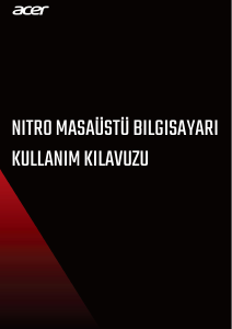 Kullanım kılavuzu Acer Nitro GX50-600 Masaüstü bilgisayar