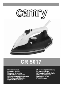 Manual de uso Camry CR 5017 Plancha