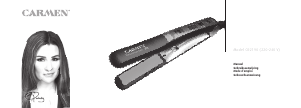 Manual Carmen CR2190 Hair Straightener