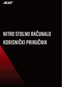 Priručnik Acer Nitro N50-110 Stolno računalo