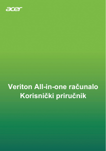 Priručnik Acer Veriton A620_77 Stolno računalo