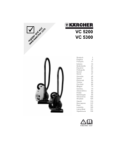 Manuál Kärcher VC 5200 Vysavač