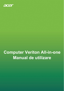 Manual Acer Veriton A650_77 Computer de birou