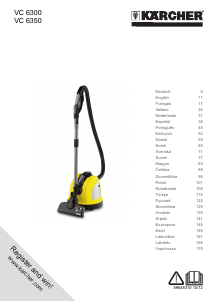 Manual Kärcher VC 6350 Vacuum Cleaner