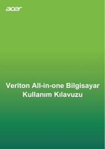 Kullanım kılavuzu Acer Veriton A650_77 Masaüstü bilgisayar