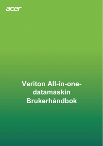 Bruksanvisning Acer Veriton A850_87 Datamaskin