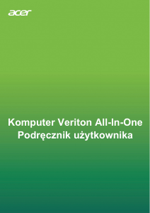 Instrukcja Acer Veriton A850_87 Komputer stacjonarny