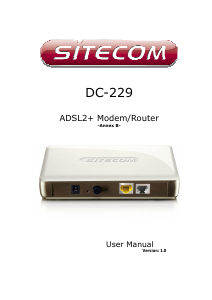 Manual Sitecom DC-229 Router