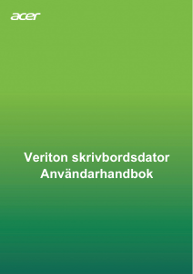 Bruksanvisning Acer Veriton B450_83 Stationär dator