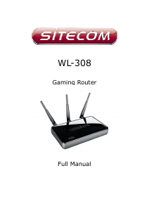 Manual Sitecom WL-308 Router