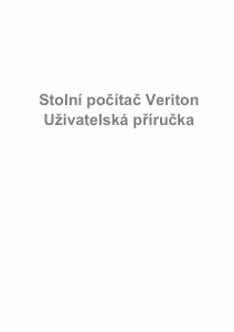 Manuál Acer Veriton B650_75 Stolní počítač