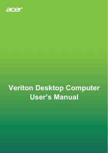 Handleiding Acer Veriton B650_88 Desktop