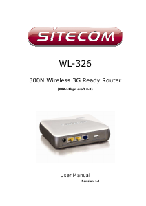 Handleiding Sitecom WL-326 Router