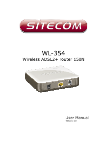 Manual Sitecom WL-354 Router