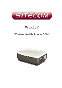 Handleiding Sitecom WL-357 Router