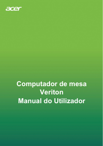 Manual Acer Veriton D650_88 Computador de secretária