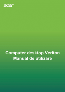 Manual Acer Veriton D750_84 Computer de birou