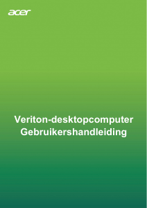 Handleiding Acer Veriton D750_84 Desktop