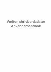 Bruksanvisning Acer Veriton D850_76 Stationär dator