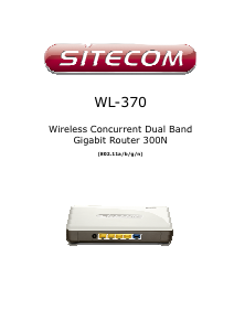 Manual Sitecom WL-370 Router
