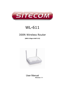 Handleiding Sitecom WL-611 Router