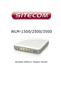 Handleiding Sitecom WLK-1500 Router