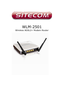 Manual Sitecom WLM-2501 Router