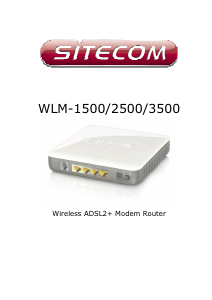 Manual Sitecom WLM-3500 Router