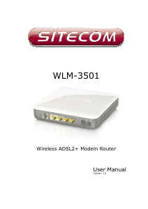 Handleiding Sitecom WLM-3501 Router