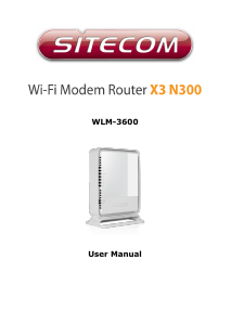 Handleiding Sitecom WLM-3600 Router