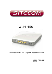 Handleiding Sitecom WLM-4501 Router