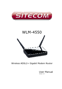 Manual Sitecom WLM-4550 Router