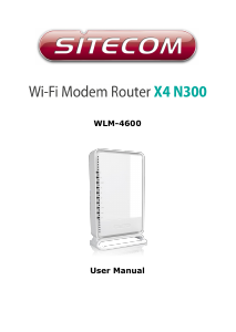 Handleiding Sitecom WLM-4600 Router