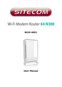 Manual Sitecom WLM-4601 Router