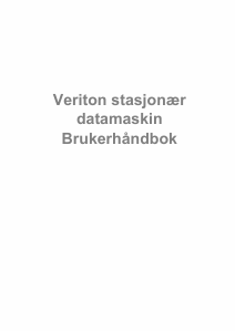 Bruksanvisning Acer Veriton M4660G Datamaskin