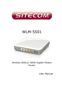 Handleiding Sitecom WLM-5501 Router