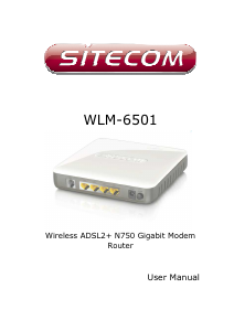 Handleiding Sitecom WLM-6501 Router