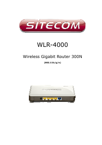 Handleiding Sitecom WLR-4000 Router