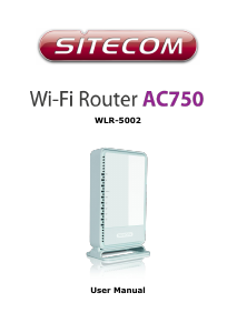 Handleiding Sitecom WLR-5002 Router