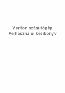 Használati útmutató Acer Veriton S6660G Asztali számítógép