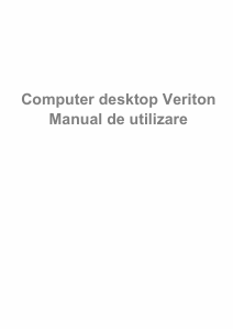 Manual Acer Veriton S6660G Computer de birou