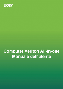 Manuale Acer Veriton Z4660G Desktop