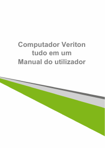 Manual Acer Veriton Z4810G Computador de secretária