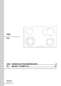 Mode d’emploi Amica KMC 13286 E Table de cuisson