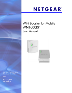 Manual Netgear WN1000RP Range Extender