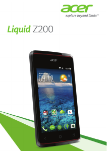 كتيب آيسر Liquid Z200 هاتف محمول